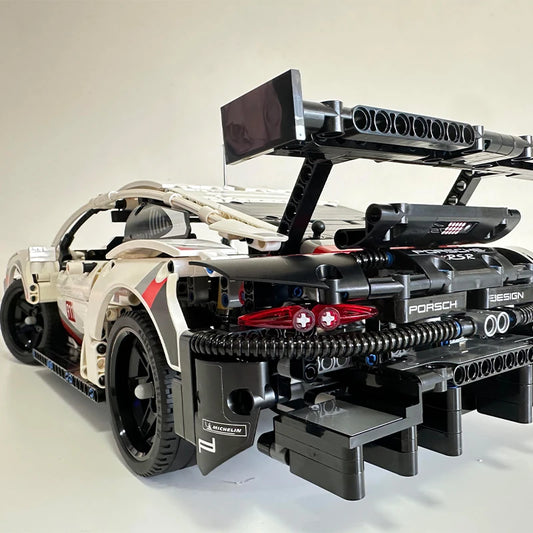 1580Pcs Technic 1:10 Scale  Classic Super Racing Car Building Blocks Assembly for Boys Home Decoration Birthday Gifts - Shoppiline