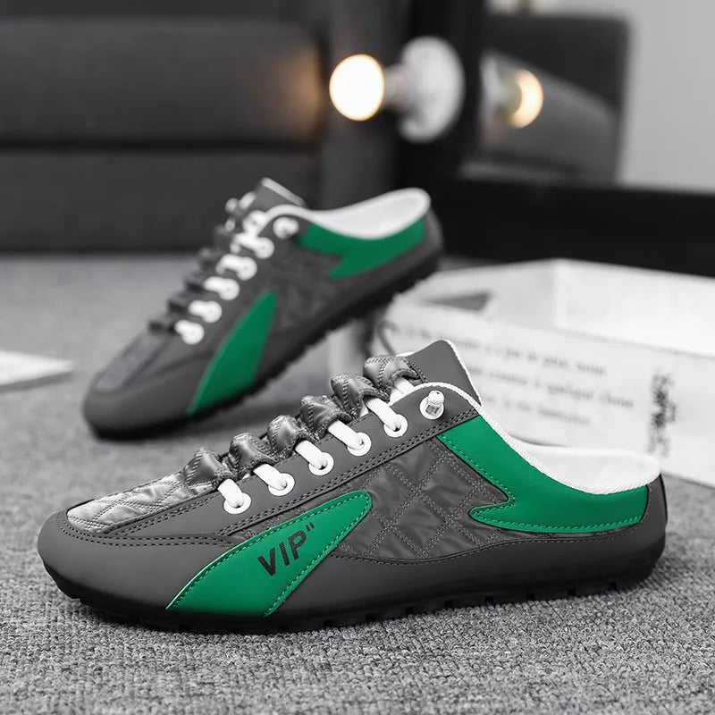 2025 Summer Slippers for Men Trendy Men's Flat Bottom Casual Shoes Soft Sole Support Shoes Men's Sneakers Zapatos De Hombre - Shoppiline