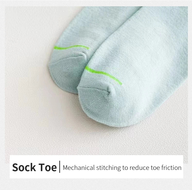 5 Pairs Cute Expression Print Socks – Comfy Funny Mid-Calf Crew Socks, All-Match Women’s Cotton Rich Casual Socks