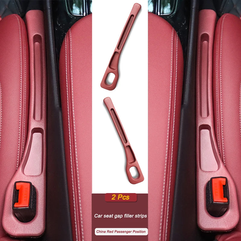 2 Stück Autositz-Spaltfüller Seitennaht-Steckerstreifen Auslaufsicherer Füllstreifen für alle Automodelle Brieftasche Handyhalterung Autozubehör