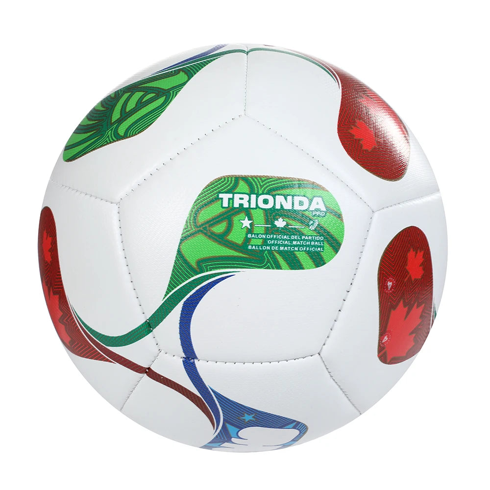 2026 High Quality Soccer Ball Official Size 5 PU Material Seamless Wear Resistant Match Training Football Futbol Voetbal Bola - Shoppiline