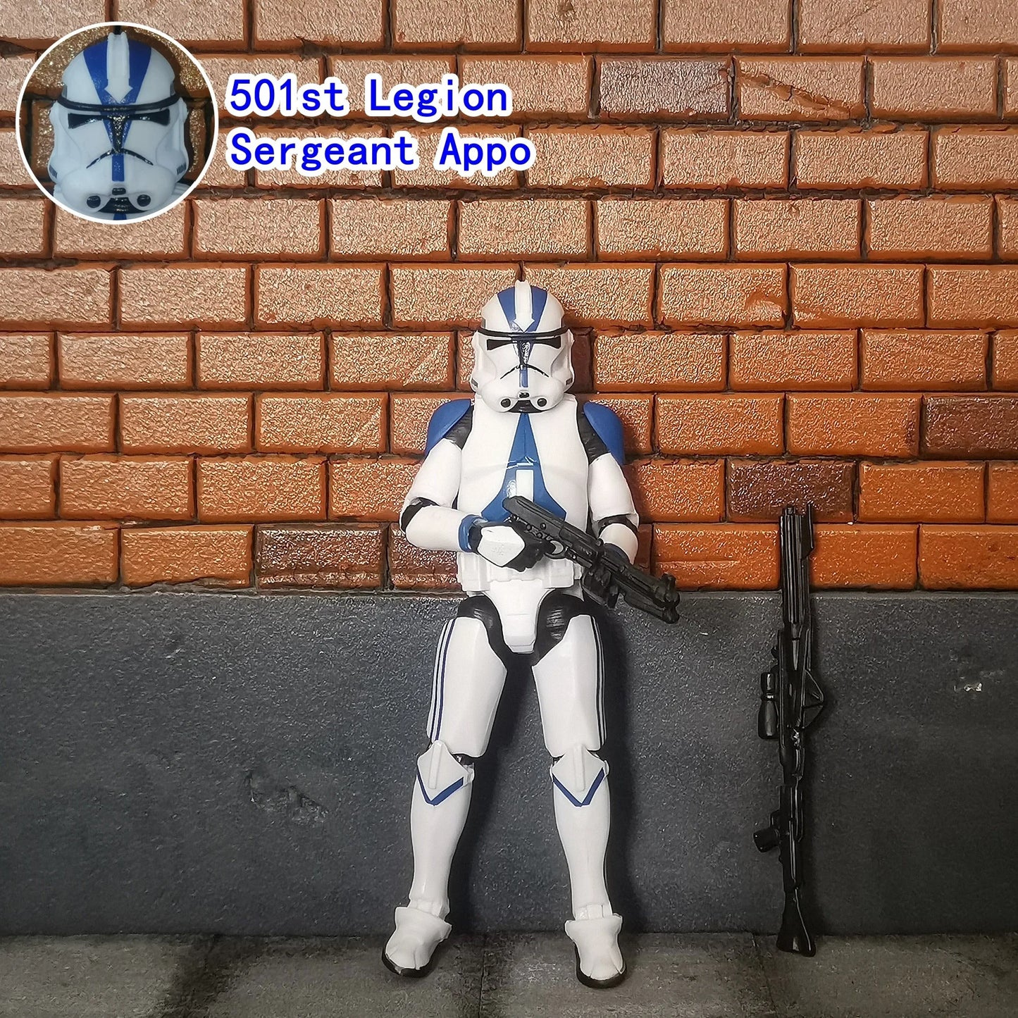 Star Wars 3.75 Inch Trooper 1/18 501st Legion Action Figure Hardcase REX Anakin Dogma Tup Toys Model Loose - Shoppiline