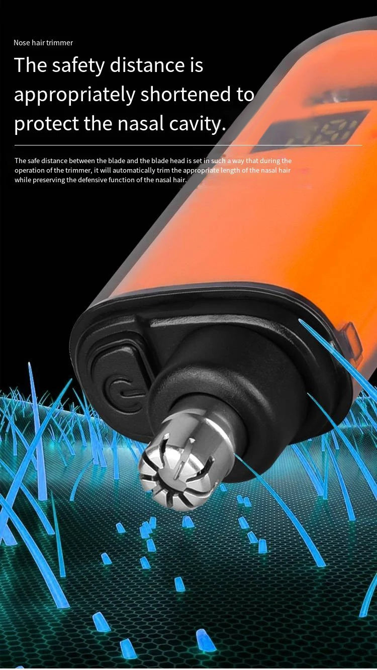 Nose Hair Trimmer Portable Trimmer for Nose Mini Nose and Ear Hair Trimmer Portable Nose Trimmer Rechargeable Trimmer for Man - Shoppiline