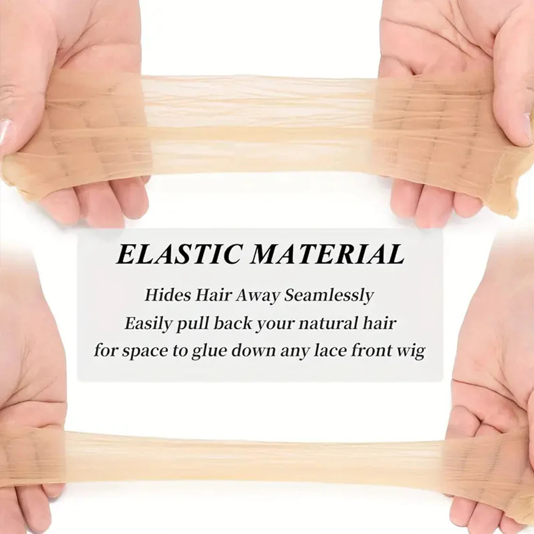 Wholesale New High Quality HD Transparent Wig Cap Nylon Stocking Caps Bulk Elastic wig cap Wig tool for Lace Front Wigs Women ﻿