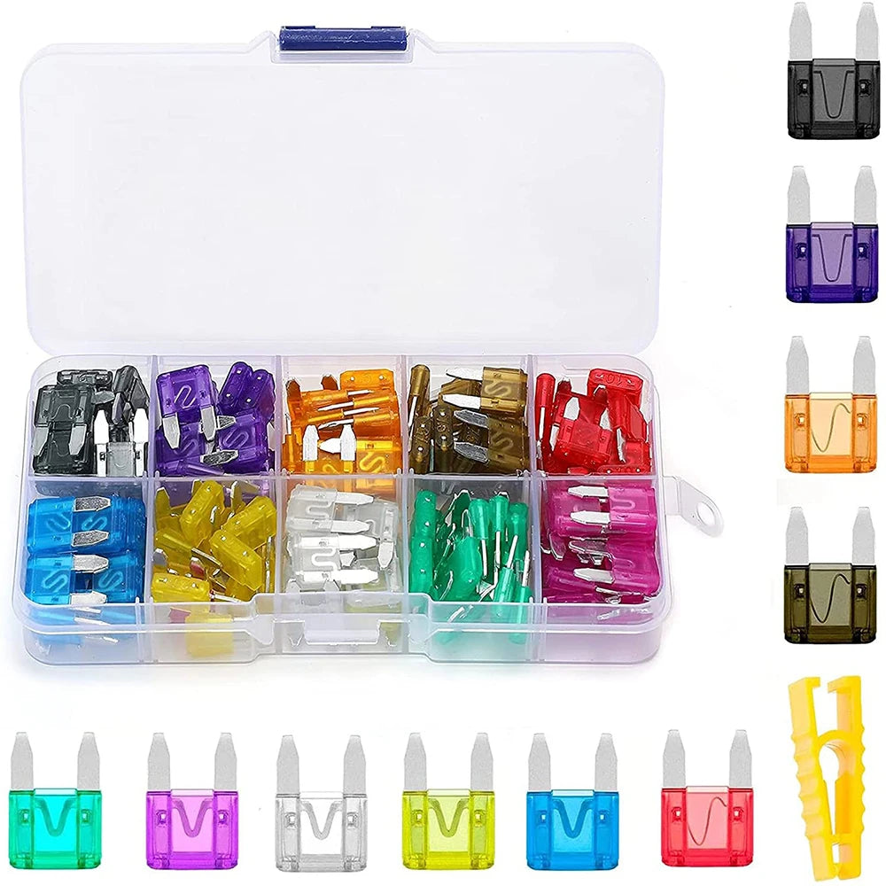 Car Fuse Blade Fuse Kit Fuses Automatic Truck Blade The Fuse Insurance Insert Insurance of Xenon Piece Lights Auto Accessories