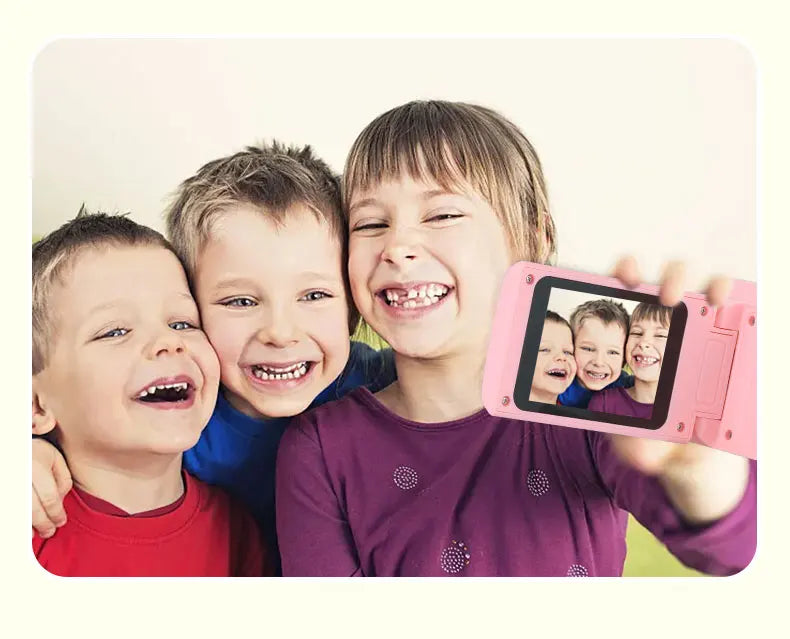 Kids Video Camcorder 1080P 20 MP High Resolution Portable Mini Digital Camera with 2.4 Inch Large Display Screen Birthday Gifts - Shoppiline