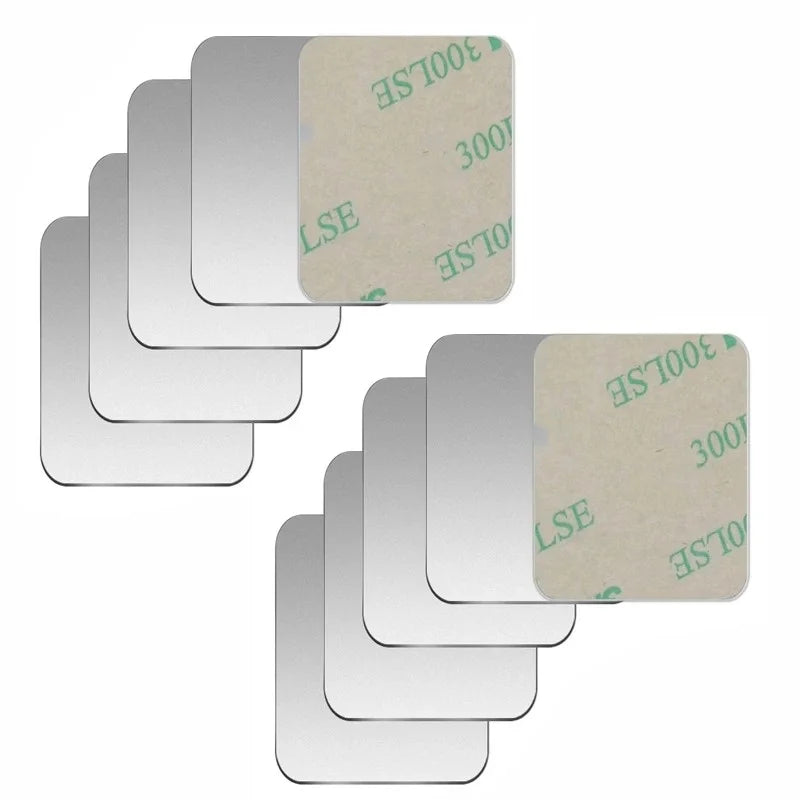 5/10pcs Phone Metal Plates for Magsafe Cellphone Holder Iron Sheet Universal Sticker Disk Mount for iPhone 17 16 15 Pro Samsung