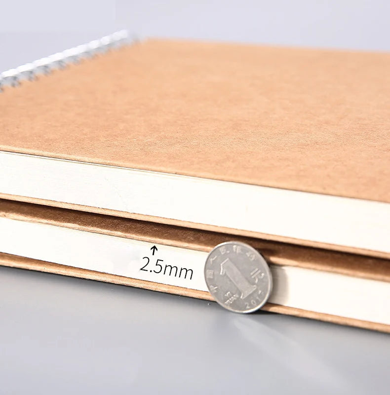 A3/A4/A5/8k/16k Sketchbook Thick Paper 160 GSM Notebook for painting DIY Creative Practice Drawing Art School Supplies - Shoppiline