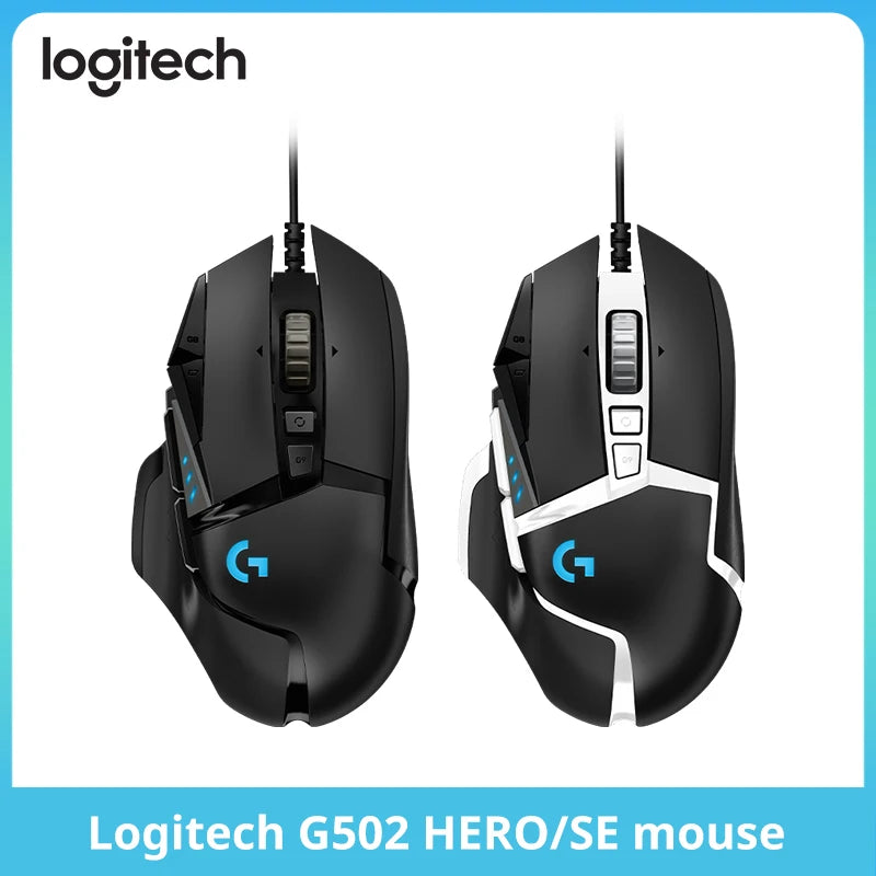 Logitech G502hero Master Wired Gaming Mouse 502 Esports Machinery Eat Chicken Macro CS Programming Peripheral - Shoppiline