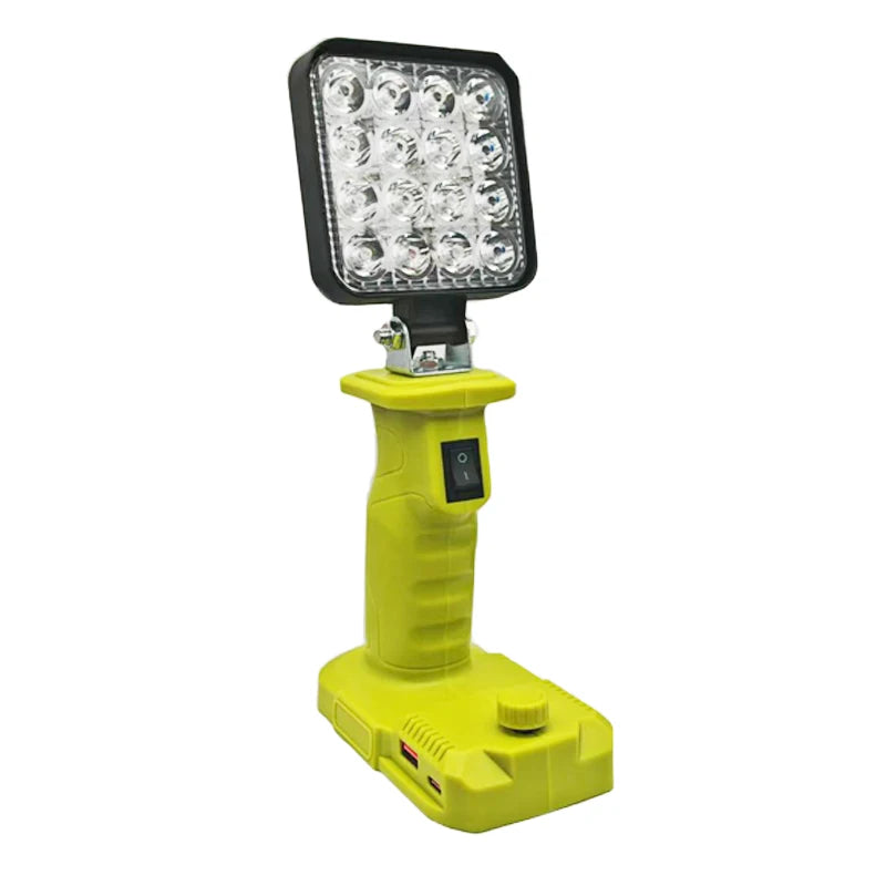 Power Tool Parts For Makita For DeWalt For Bosch For Milwaukee For Ryobi lithium Battery Flashlight Working Light Camping Lamp - Shoppiline