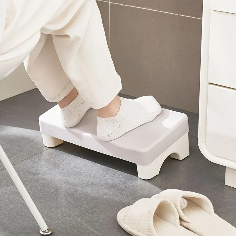 Ergonomische PP-Fußstütze für den Büroschreibtisch. Passt unter den Schreibtisch, Verwendung bei der Arbeit, auf dem Sofa & beim Lernen. Bequem & platzsparend.