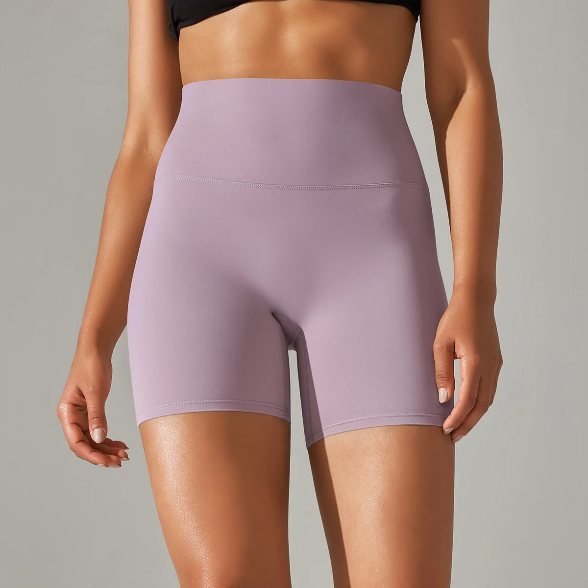 1PC Yoga Shorts Women Fitness Shorts Running Cycling Shorts Breathable Sports Leggings High Waist Summer Workout Gym Shorts