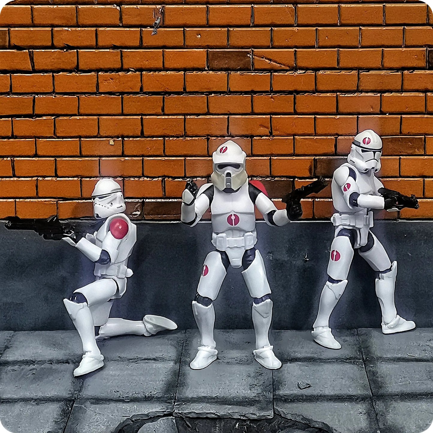 Star Wars 3.75 Inch Trooper 1/18 501st Legion Action Figure Hardcase REX Anakin Dogma Tup Toys Model Loose - Shoppiline
