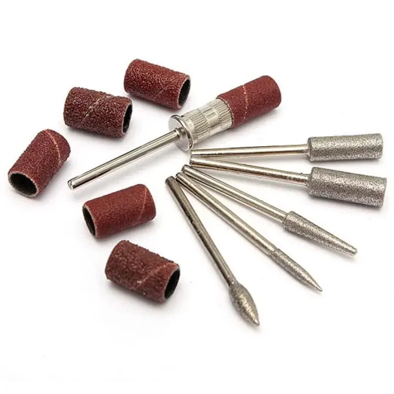 6-in-1 Professional Electric Nail Drill Kit – Nail File Pen for Filing, Polishing & Exfoliating