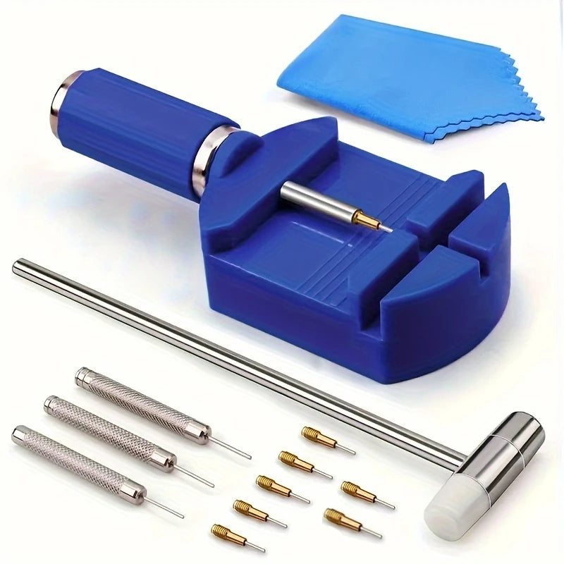 Watch Link Removal Tool Kit, Watch Band Tool Strap Chain Pin Remover Repair Tool Kit For Watch Band Strap Adjustment, Watc