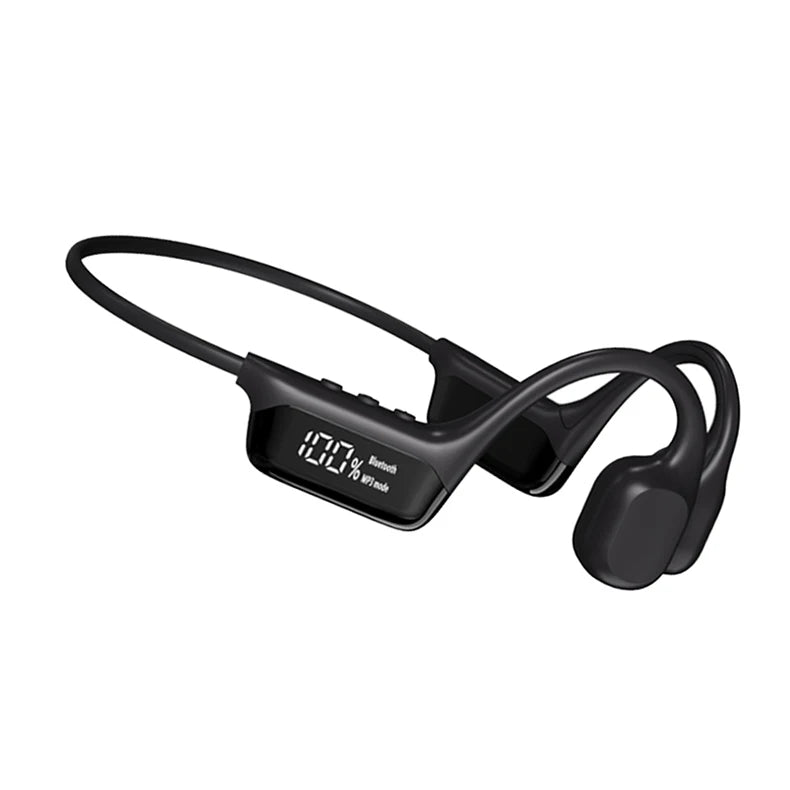 #IPX8 Waterproof Bone Conduction Wireless Headphone Bluetooth 5.4+32GB RAM MP3 Player HIFI Music Sport Swimming Headset With Mic