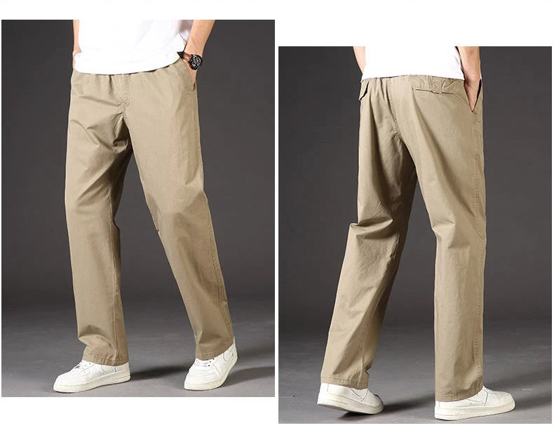 Herren Cargo Hose Sommer Frühling Baumwolle Arbeitskleidung Neu Übergröße 6XL Casual Klettern Jogginghose Sweathose Hombre Herbst Hose