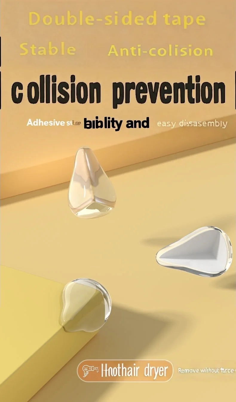 Clear Anti-collision Coffee Table Furniture Corner Protectors Children's Soft Corner Sheathing Living Room Decor  4-10Pcs