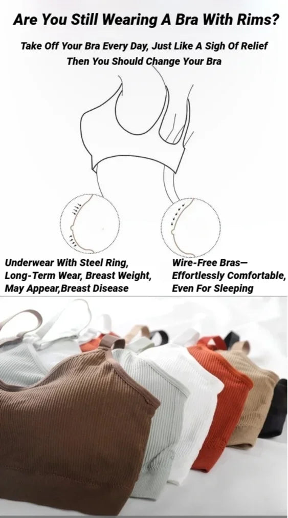 Sexy Seamless Brassiere Bras For Women Full Cup Breathable Bralette Wire Free Sleep Bra Tube Top Sports High Quality