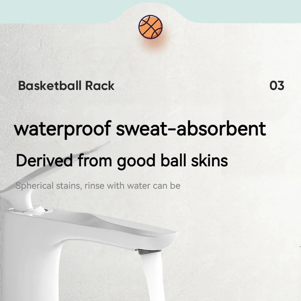Foam Basketball Kids Silent Basketball Bouncing Mute Silent Ball Bounce Squeezable Mute Bouncing Basketball - Shoppiline