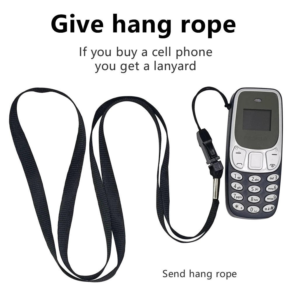 SERVO Small Mobile Phone Bluetooth Dialer Magic voice Low Radiation Telephone Call Recording 2/3 SIM GSM Unlocked Mini Cellphone - Shoppiline