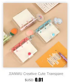JIANWU 12Pcs/set 0.35/0.5mm Simple STYLE gel pen Black ink for student writing creative Neutral Pen Press School Supplies kawaii