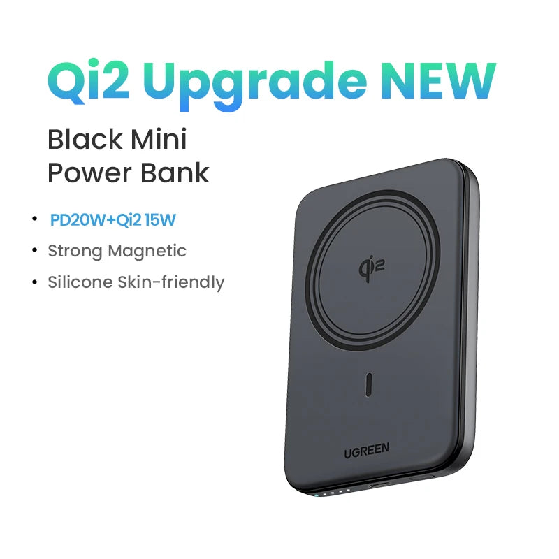 UGREEN PD20W Power Bank Magnetic 10000mAh Portable Wireless Fast Charging PowerBank for Magsafe for iPhone 17 15 Pro Max 16 Pro - Shoppiline
