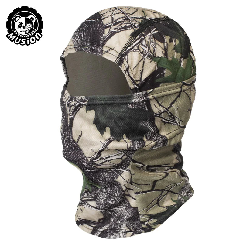 Musion Motorrad Sturmhaube Sonnenschutz Vollgesichtsmaske Atmungsaktives Mesh Airsoft Maske Sturmhaube Fahrrad Radfahren Kopfbedeckung Unde
