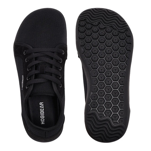 HOBIBEAR Unisex Wide Toe Barefoot Shoes for Men Women Outdoor Trail Running Minimalist Walking Shoes Lightweight and Breathable