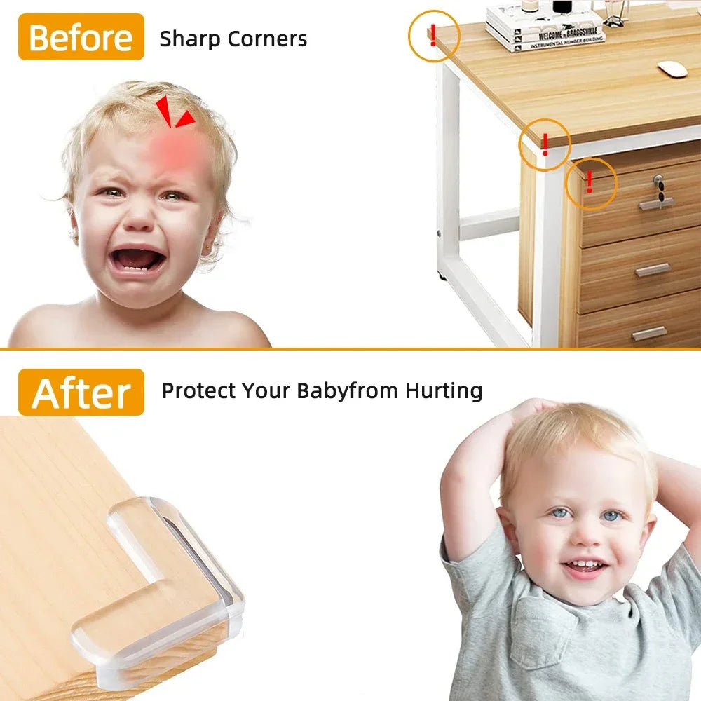 8/16Pc Upgraded Corner Protector Baby Safety Silicone Corner Guards and Edges Widened Thickened Furniture Table Corner Protector