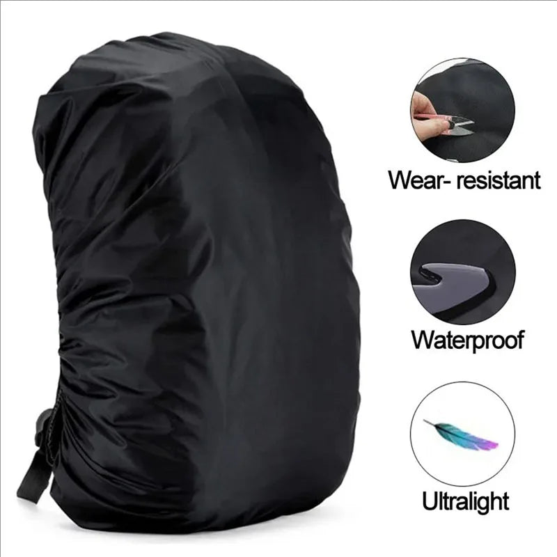 Waterproof Rain Cover for Outdoor Camping Hiking Mountaineering Backpacks Protects Bag from Rain & Splashes Keeps Gear Dry