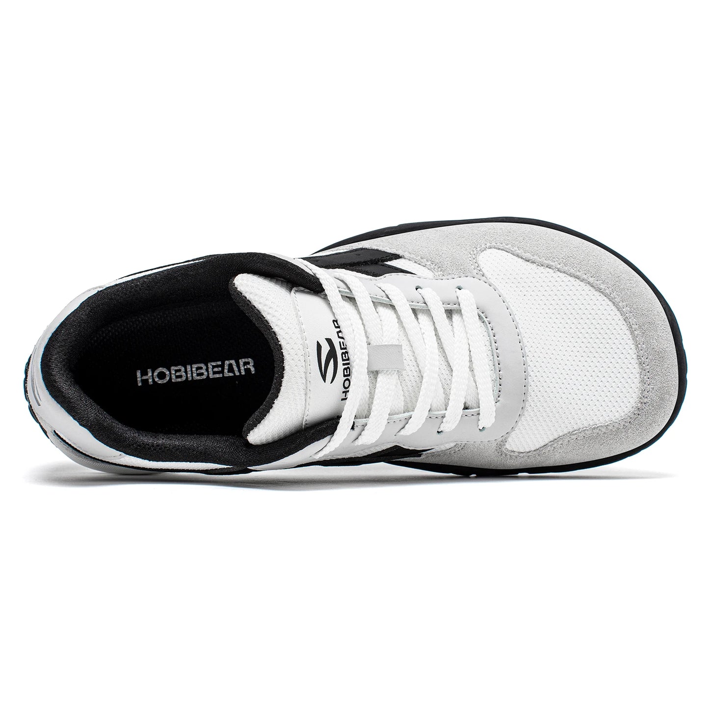 HOBIBEAR Unisex Wide Width Shoes Minimalist Barefoot Sneakers Hiking Trail Running Shoes for Men Women