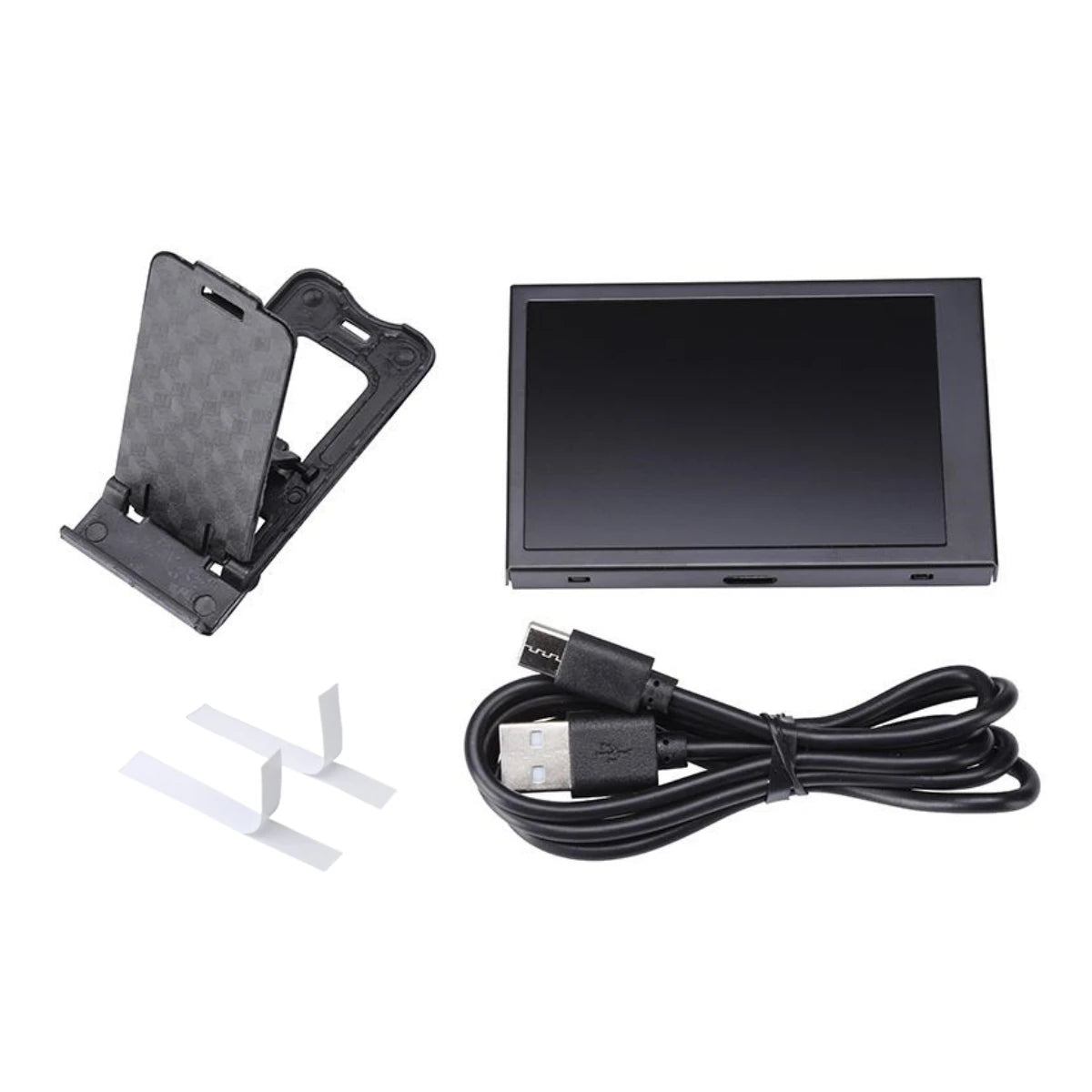 New 3.5 Inch IPS Type-C Secondary Screen Computer CPU GPU RAM HDD Monitor USB Type-C Display For Freely AIDA64 + Type-C Dock - Shoppiline