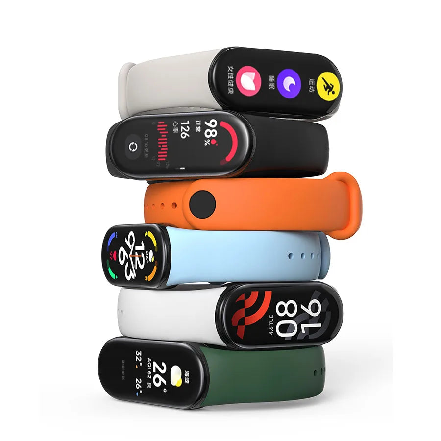 Bracelet en silicone pour Xiaomi Mi Band 10 9 8 Bracelet NFC Sport en caoutchouc pulseira Correas Accessoires Xiaomi Smart Band 10 9 8