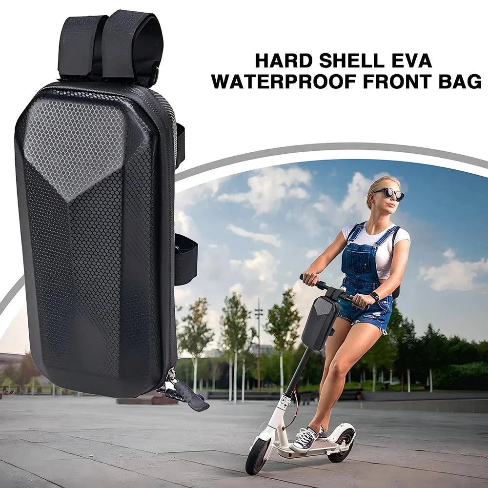 Electric Scooter Bag Storage Electric Bike Handlebar Bag Scooter Storage Bag with Large Capacity Waterproof Front Handlebar Bag - Shoppiline