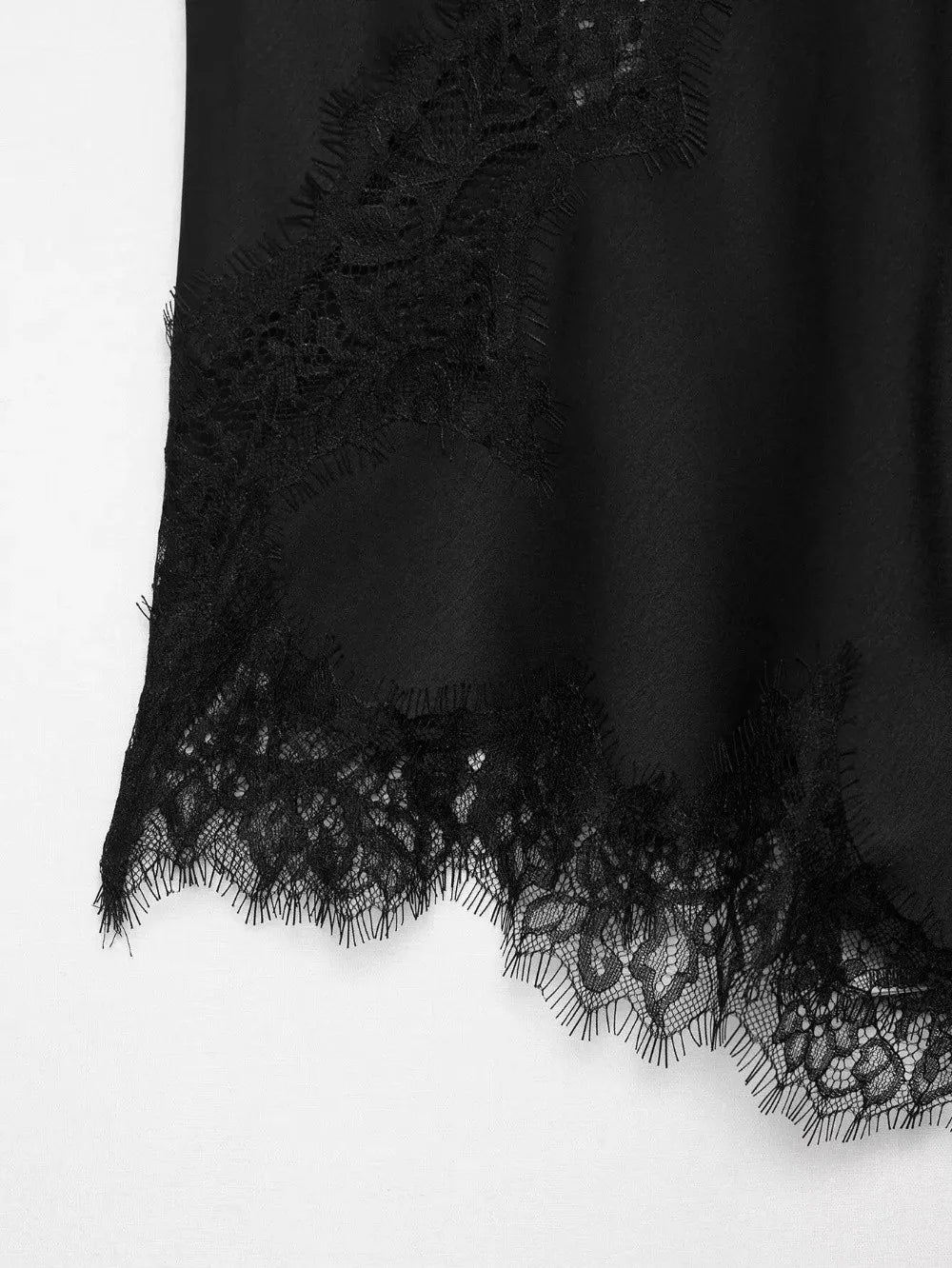 Elegant Asymmetrical Lace Lace Patchwork Top Sleeveless Backless Camisole Tops V Neck Sexy Lace Women tank top Summer Wear