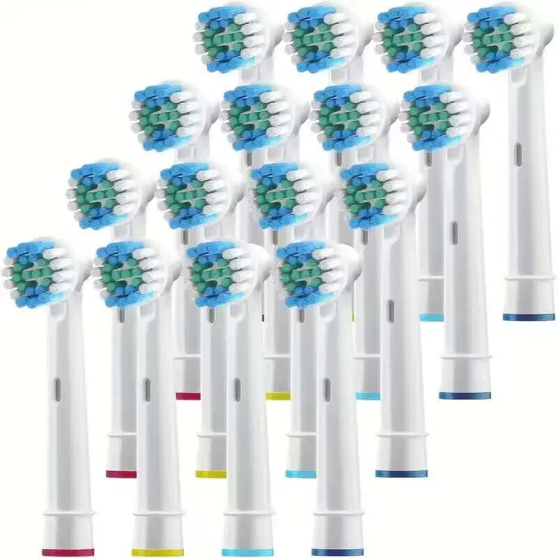 4pcs/12pcs/16pcs/20pcs Compatible With Oral-B Braun Replacement Toothbrush Heads - Professional Electric Toothbrush Heads
