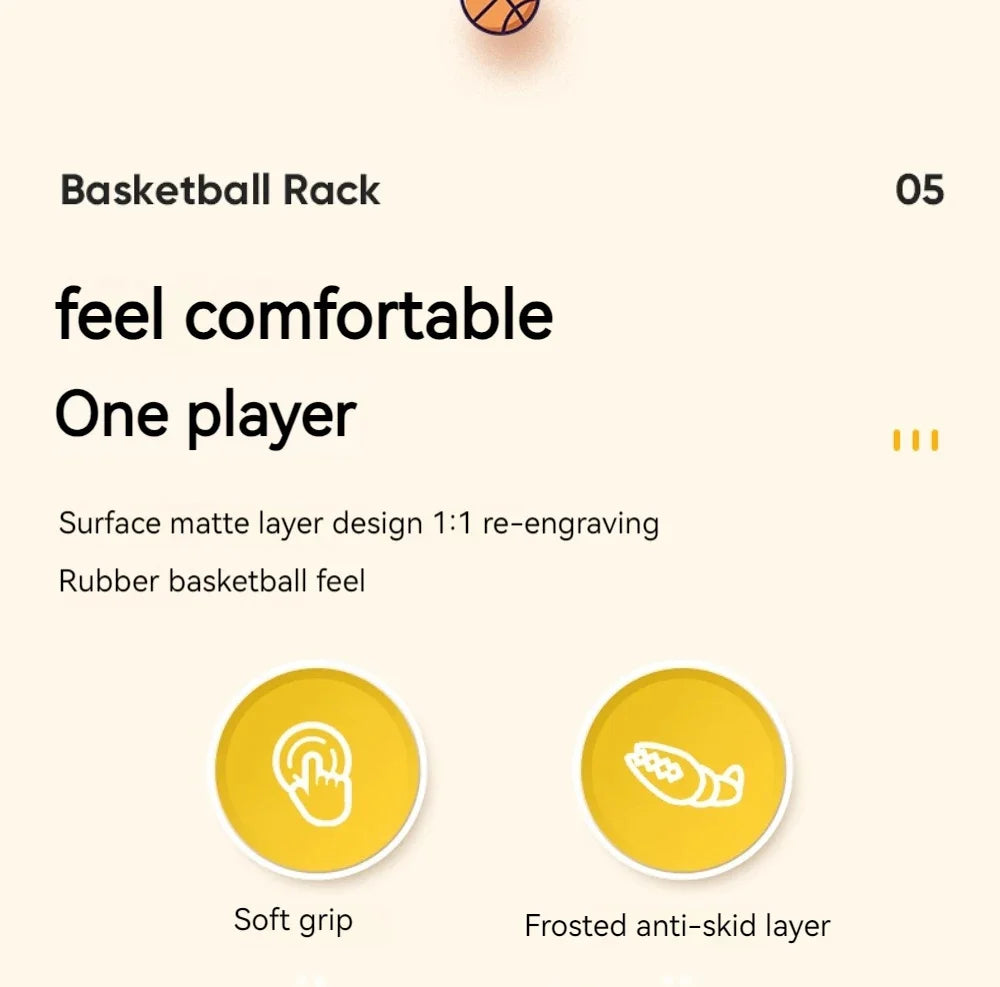 Foam Basketball Kids Silent Basketball Bouncing Mute Silent Ball Bounce Squeezable Mute Bouncing Basketball - Shoppiline