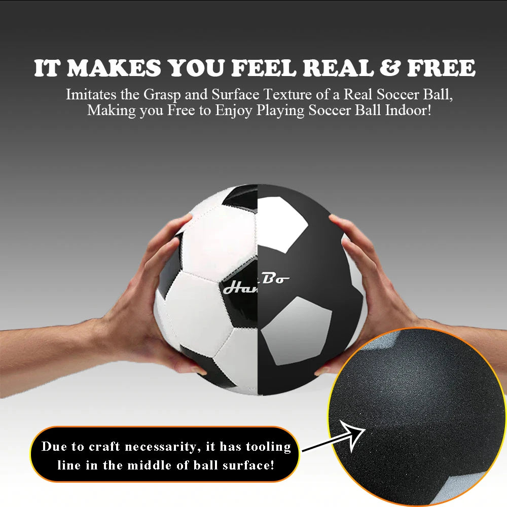 Silent Football Ball Dia.7/8/9inch Indoor Silent Foam Soccer Ball Mute Bouncing Ball Silent Basketball Children Silent Ball Gift - Shoppiline