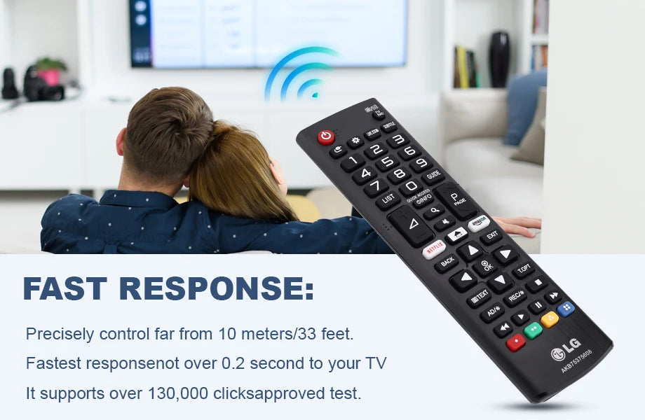 Mando a distancia universal AKB 75095308 AKB 75375608 ABS de alta calidad para L.G Smart TV 32LJ610V 43UJ634V 49UJ634V 55UJ634V