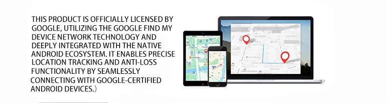 Smart GPS Tracker Works With google find my device tracker Pet Kids Luggage Key Tracking Global Accurate Positioning Bluetooth