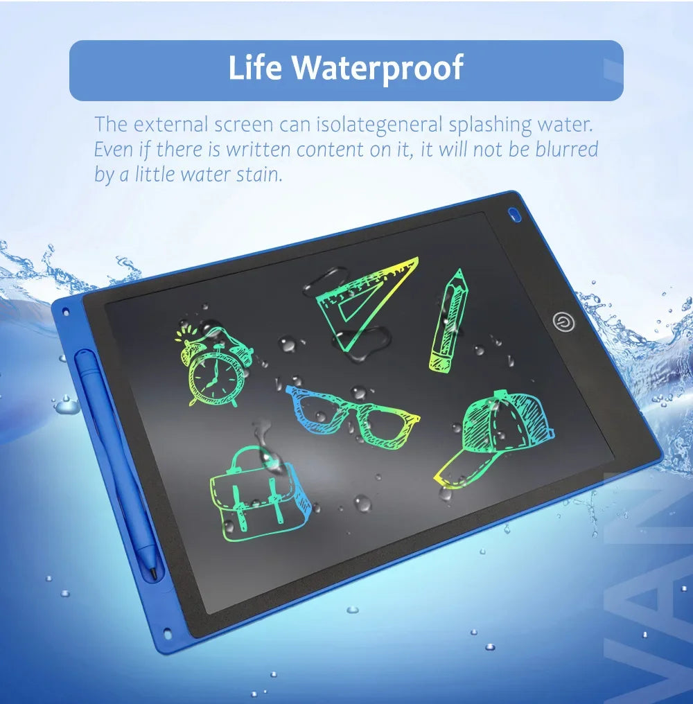 1Pc Writing board, graffiti board, electronic color drawing board, hand drawn board