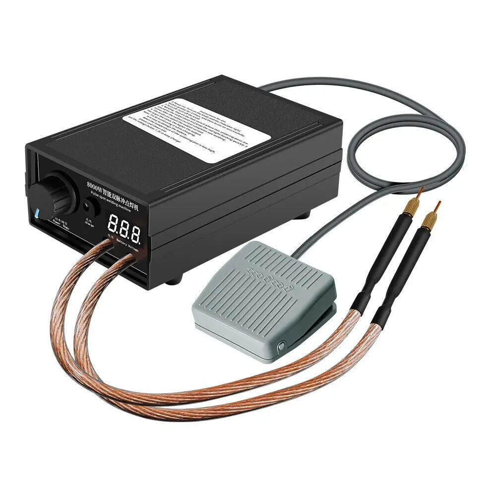 8000W Mini Spot Welder Kit DIY Automat 18650 Battery Pack Welding Portable Spot Welding Machine Pen For 0.15MM Nickel Strip - Shoppiline