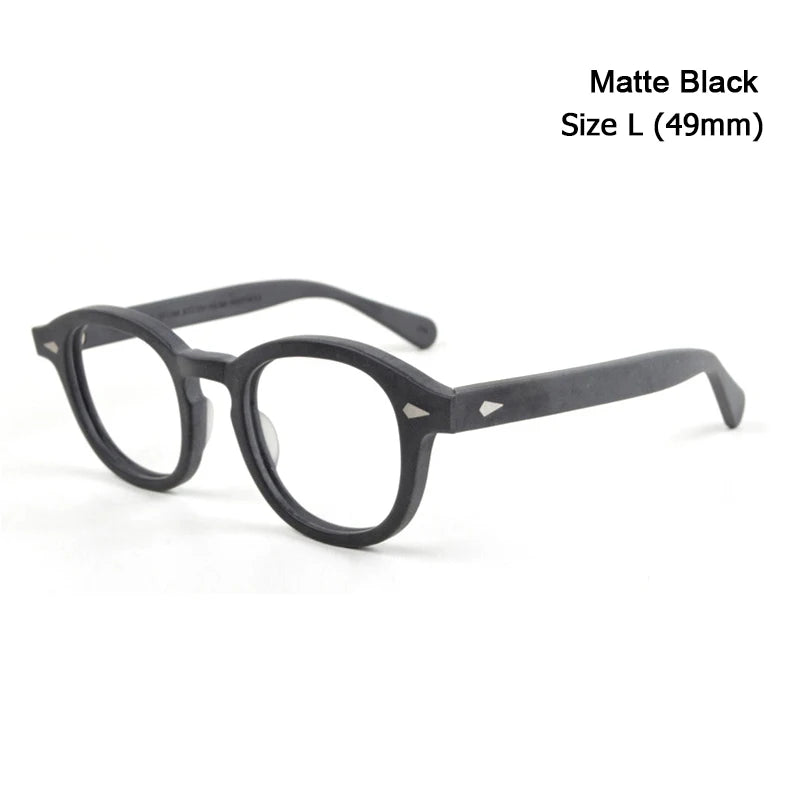 Johnny Depp Lemtosh Eyeglasses Frame Men Optical Glasses Women Computer Goggles Clear Lens Luxury Brand Vintage Acetate Frame