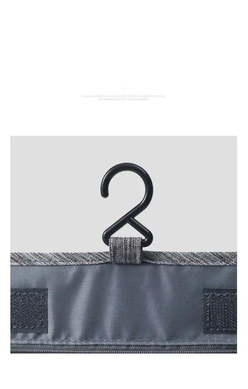 1PC Oxford Fabric Men Business Portable Storage Bag Toiletries Organizer Women Cosmetic Bag Waterproof Hanging Travel Wash Pouch