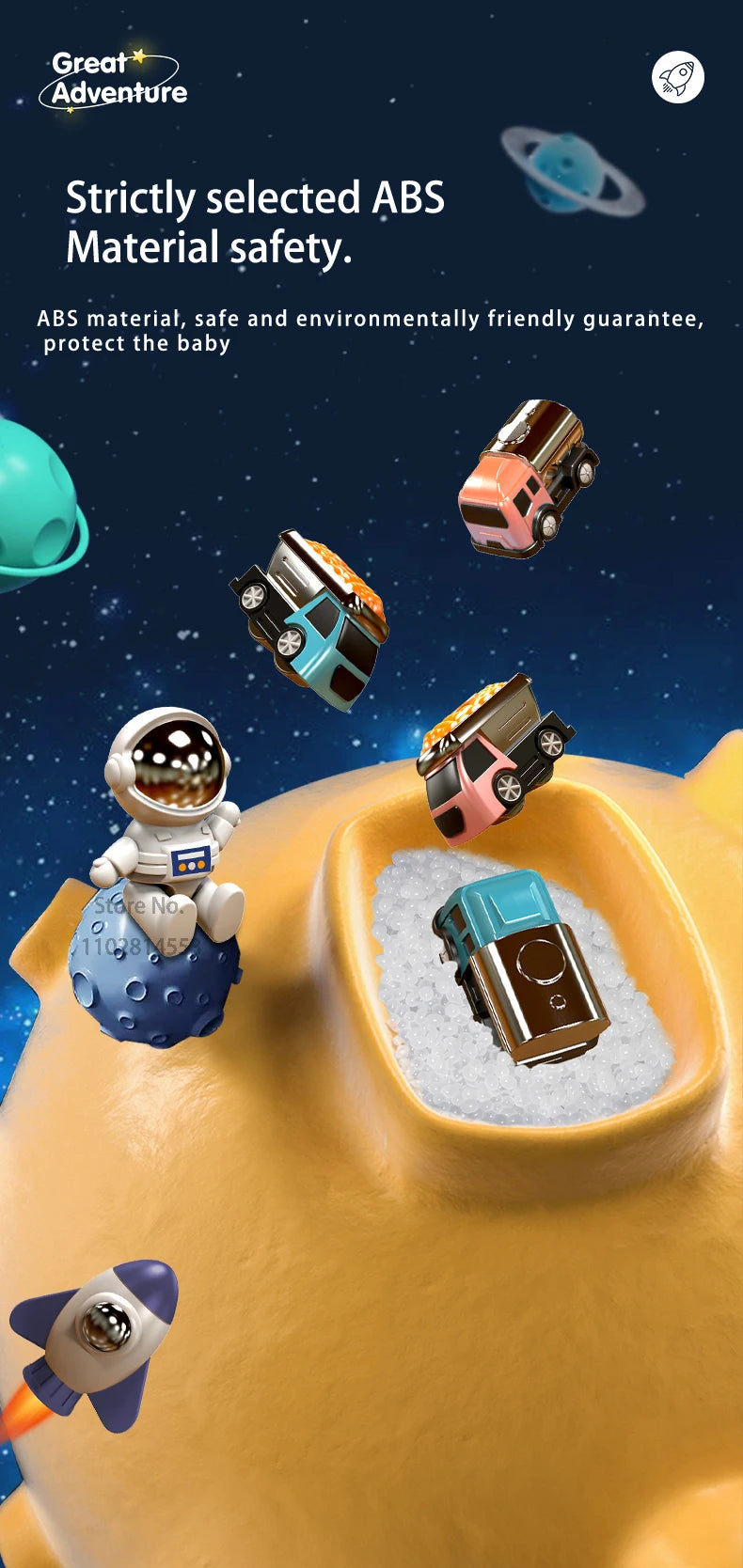 Racing Rail Car Model Space Aerospace Animals Educational Toys Children Train Track Adventure Brain Mechanical Interactive Game - Shoppiline