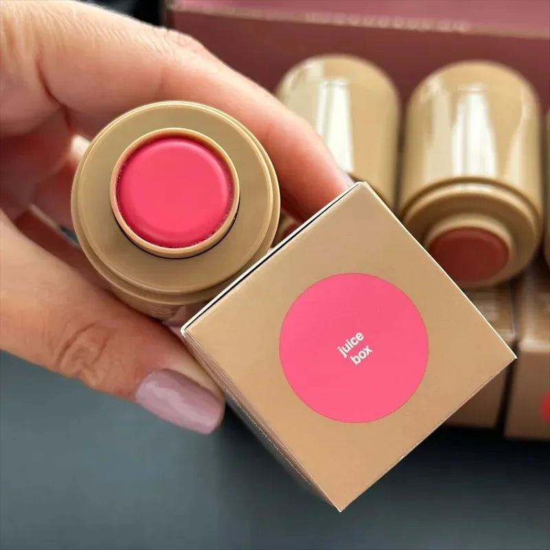 New Brand Case for iPhone 17 16 Blusher Rouge Powder Pocket Blush Lip Gloss Cheek Hydrating Stick Natural Cream Lipstick Makeup - Shoppiline