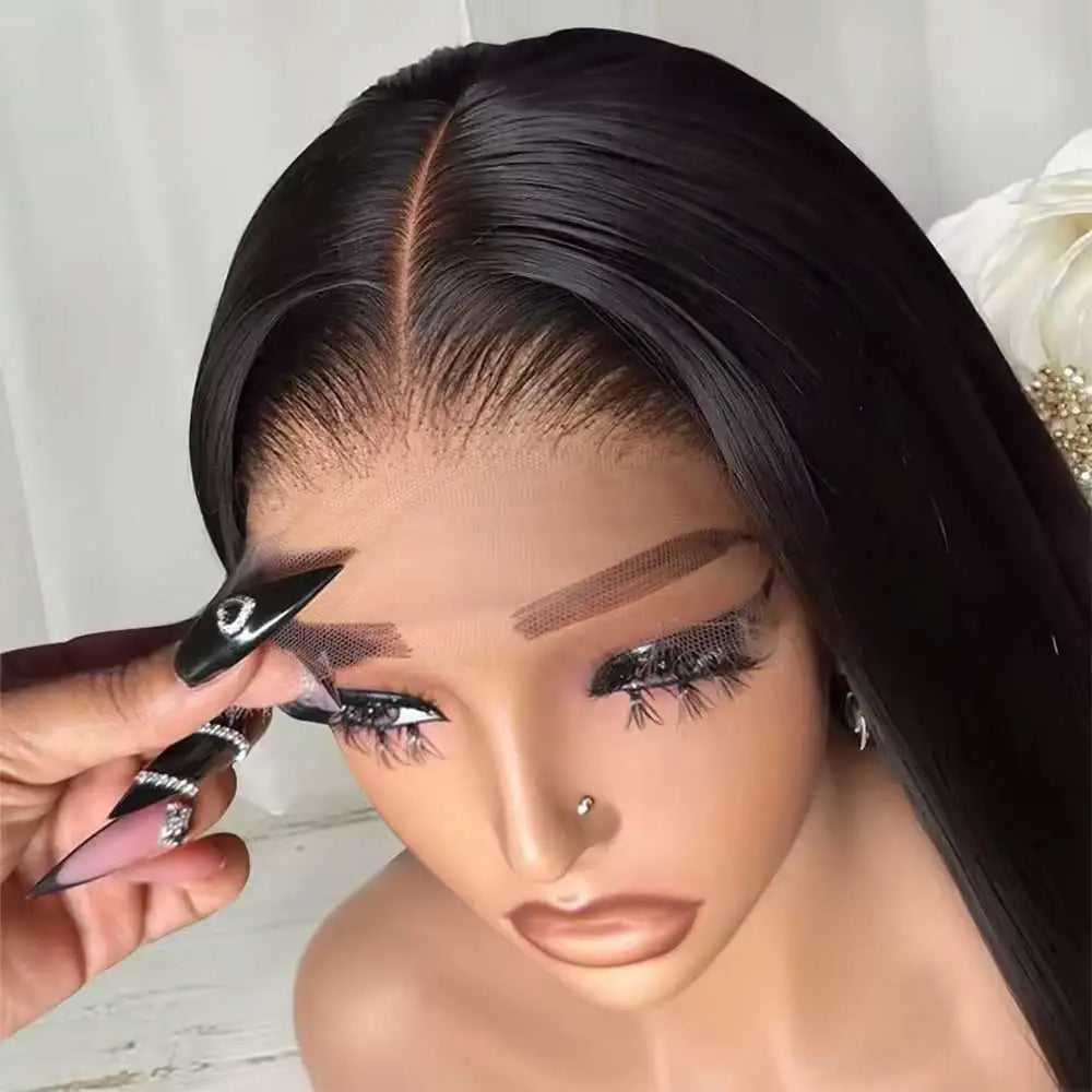 CHEAP 40 42 Inch 613 Blond Straight Human Hair Wigs 13x4 13x6 HD Lace Frontal Wigs Remy Honey Blond Bone Straight Lace Front Wig