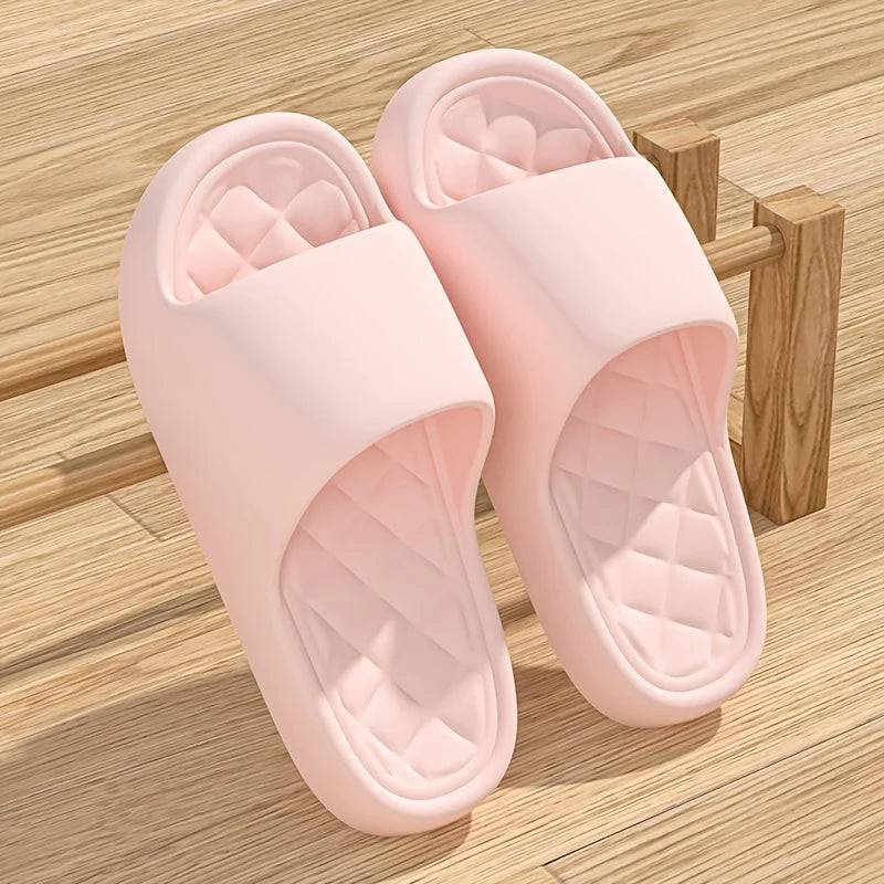 Indoor Outdoor EVA Hausschuhe Leise rutschfeste Badesandalen für Zuhause verschleißfest Anti-Rutsch für Herren und Damen Sommer Kühlschuh