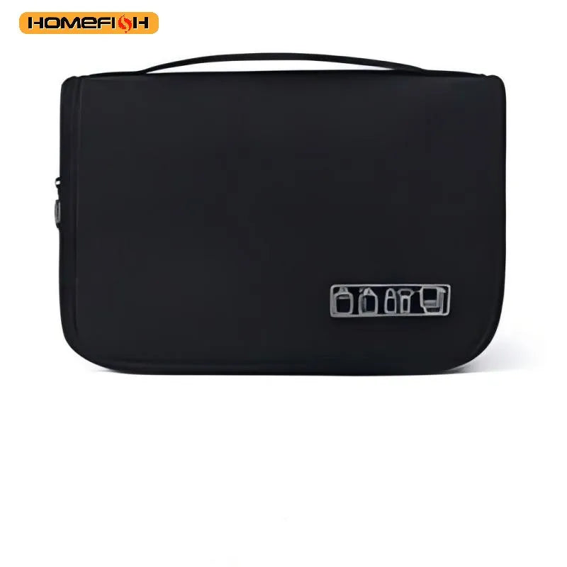 Homefish Wandmontierte Reisetasche für persönliche Hygiene, Kosmetik und Badezimmerartikel